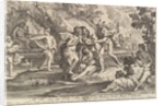 Bacchus as a child given by Mercury to the care of the Nymphs by Andrea Procaccini