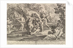 Bacchus as a child given by Mercury to the care of the Nymphs by Andrea Procaccini