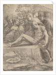 The lamentation over the dead Christ, ca. 1545-50 by Andrea Schiavone
