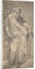 Saint Paul holding a sword and a book, from Christ and the Apostles, 1540-63 by Andrea Schiavone