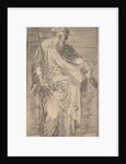 Saint Paul holding a sword and a book, from Christ and the Apostles, 1540-63 by Andrea Schiavone