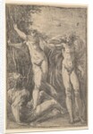 Apollo and Daphne, ca. 1538-40 by Andrea Schiavone
