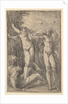 Apollo and Daphne, ca. 1538-40 by Andrea Schiavone