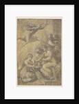 The mystic marriage of Saint Catherine, ca. 1550 by Andrea Schiavone