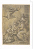 The mystic marriage of Saint Catherine, ca. 1550 by Andrea Schiavone