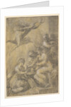 The mystic marriage of Saint Catherine, ca. 1550 by Andrea Schiavone