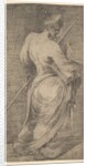 Saint James Major holding a staff and a book facing right, from 'Christ and the Apo…, ca. 1548-50 by Andrea Schiavone