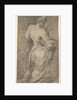 Saint James Major holding a staff and a book facing right, from 'Christ and the Apo…, ca. 1548-50 by Andrea Schiavone