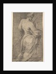 Saint James Major holding a staff and a book facing right, from 'Christ and the Apo…, ca. 1548-50 by Andrea Schiavone