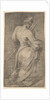 Saint James Major holding a staff and a book facing right, from 'Christ and the Apo…, ca. 1548-50 by Andrea Schiavone