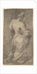 Saint James Major holding a staff and a book facing right, from 'Christ and the Apo…, ca. 1548-50 by Andrea Schiavone
