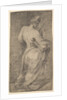 Saint James Major holding a staff and a book facing right, from 'Christ and the Apo…, ca. 1548-50 by Andrea Schiavone