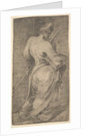 Saint James Major holding a staff and a book facing right, from 'Christ and the Apo…, ca. 1548-50 by Andrea Schiavone