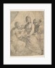 The Virgin and Child accompanied by saints, ca. 1540-50 by Andrea Schiavone