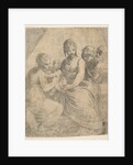 The Virgin and Child accompanied by saints, ca. 1540-50 by Andrea Schiavone