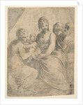 The Virgin and Child accompanied by saints, ca. 1540-50 by Andrea Schiavone