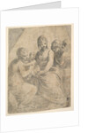 The Virgin and Child accompanied by saints, ca. 1540-50 by Andrea Schiavone