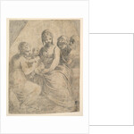 The Virgin and Child accompanied by saints, ca. 1540-50 by Andrea Schiavone