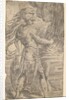 Mutius Scaevola placing his hand in the flame by Andrea Schiavone