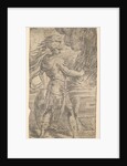 Mutius Scaevola placing his hand in the flame by Andrea Schiavone