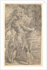 Mutius Scaevola placing his hand in the flame by Andrea Schiavone