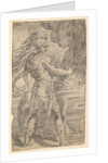 Mutius Scaevola placing his hand in the flame by Andrea Schiavone