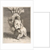Broom Peddler, 1737 by Caylus