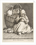 Pottery Peddler, 1738 by Caylus