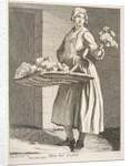Flower Vendor, 1738 by Caylus