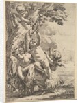 Drunken Bacchantes and Putti, 18th century by Unknown