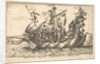 Plate 2: The Argonaut Amphion led by Mercury, with a…, 1664 by Unknown