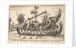 Plate 7: Peleo et Talamone Argonauti condotti da Tetide, from The magnificent pageant on t…, 1664 by Unknown