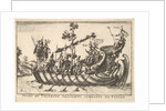 Plate 7: Peleo et Talamone Argonauti condotti da Tetide, from The magnificent pageant on t…, 1664 by Unknown