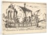 Plate 10: Agamemnon and Menelaus seated in a boat accompanied by other figures including V…, 1664 by Unknown