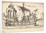 Plate 10: Agamemnon and Menelaus seated in a boat accompanied by other figures including V…, 1664 by Unknown