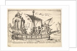 Plate 10: Agamemnon and Menelaus seated in a boat accompanied by other figures including V…, 1664 by Unknown