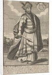 The King of Cambodia standing with a sceptre in his right hand, ca. 1670-1700 by Unknown