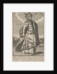 The King of Cambodia standing with a sceptre in his right hand, ca. 1670-1700 by Unknown