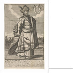 The King of Cambodia standing with a sceptre in his right hand, ca. 1670-1700 by Unknown