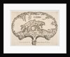 Topographic Plan in the Shape of a Fan by Unknown
