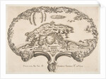 Topographic Plan in the Shape of a Fan by Unknown