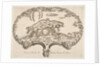 Topographic Plan in the Shape of a Fan by Unknown