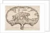 Topographic Plan in the Shape of a Fan by Unknown