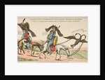Rentrée joyeuse et triomphale des Don-Quichottes Prussiens en Allemagne, après la conq…, ca. 1792 by Unknown