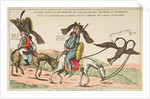 Rentrée joyeuse et triomphale des Don-Quichottes Prussiens en Allemagne, après la conq…, ca. 1792 by Unknown