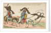 Rentrée joyeuse et triomphale des Don-Quichottes Prussiens en Allemagne, après la conq…, ca. 1792 by Unknown