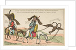 Rentrée joyeuse et triomphale des Don-Quichottes Prussiens en Allemagne, après la conq…, ca. 1792 by Unknown