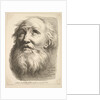 Frontispiece: Head of a Bearded Man, from 'Livre de Têtes Gravées d'apres F. Bouch…, 18th century by Unknown