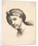 Head of a Woman, from Livre de Têtes Gravées d'apres F. Boucher et Autre by Unknown
