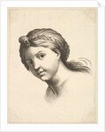 Head of a Woman, from Livre de Têtes Gravées d'apres F. Boucher et Autre by Unknown